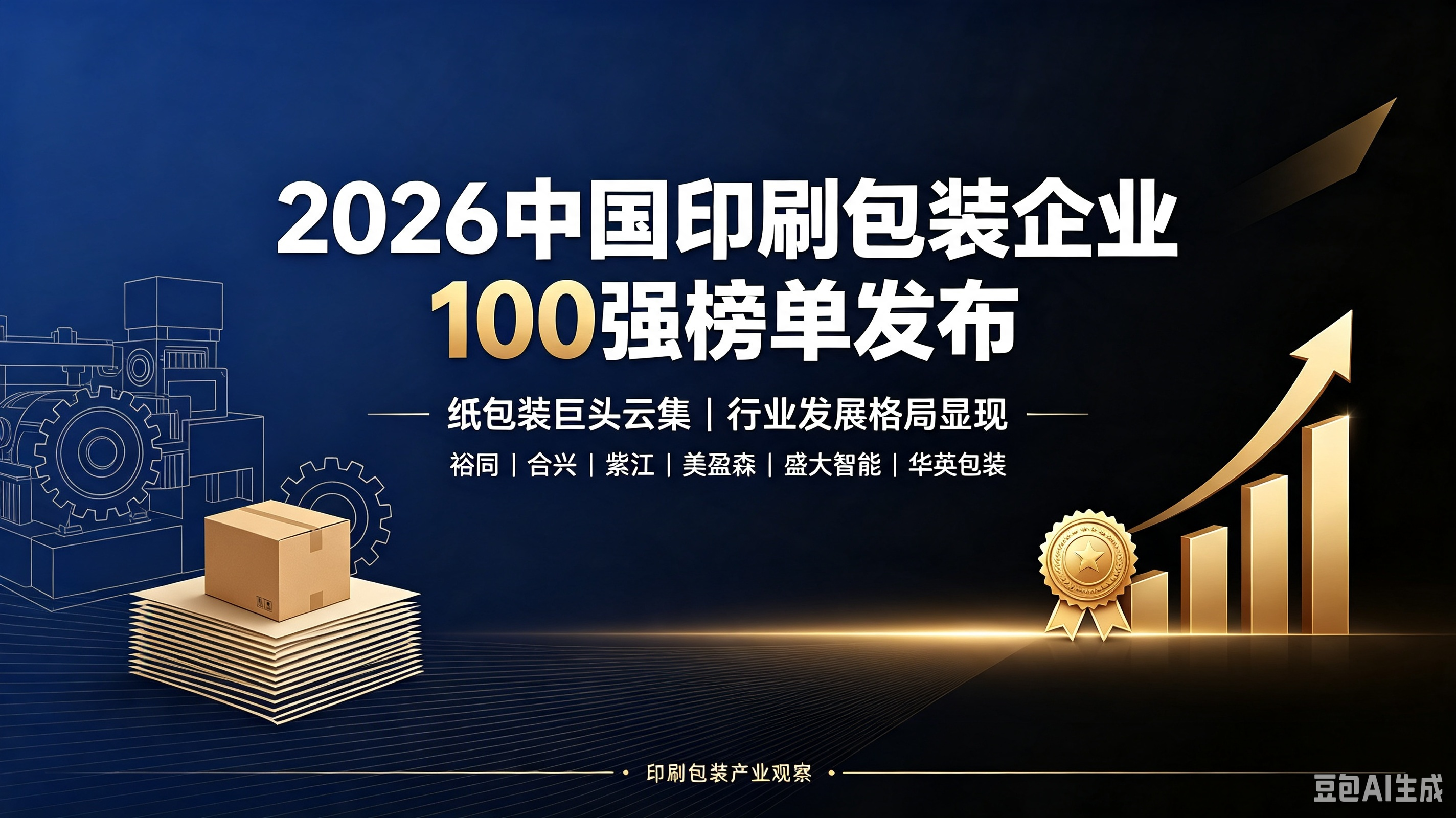2026中国印刷包装企业 100 强榜单发布，纸包装巨头云集，行业发展格局显现